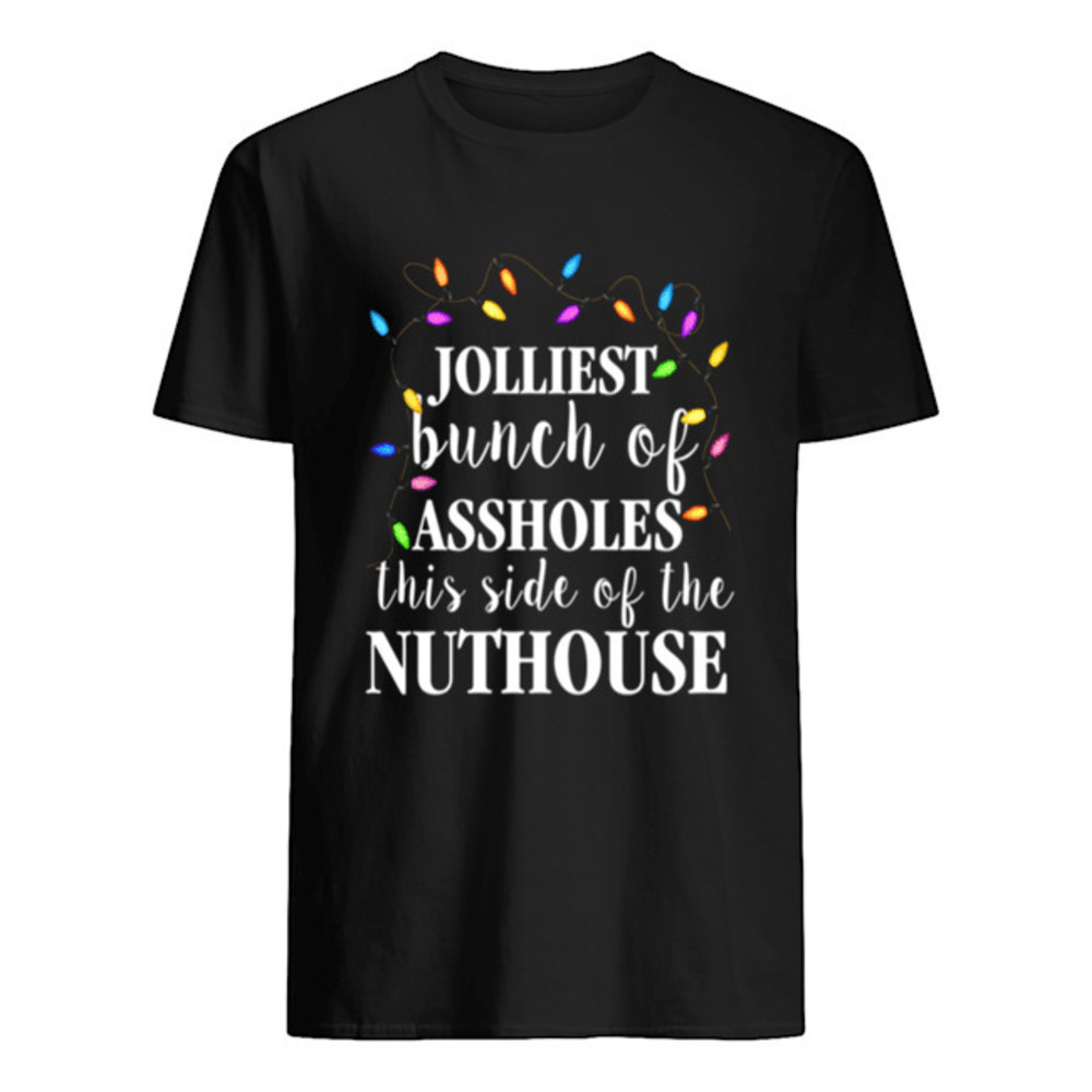 Clark Griswold Jolliest Bunch Christmas Movie Quote Holiday Humor T-Shirt